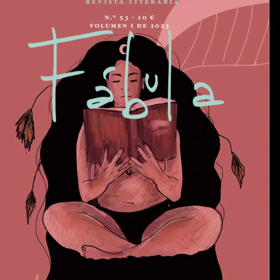 Portada de Fábula 53, con ilustración de Candela Ceniceros. En el interior del número se publicó el cómic de Pizarrín.
